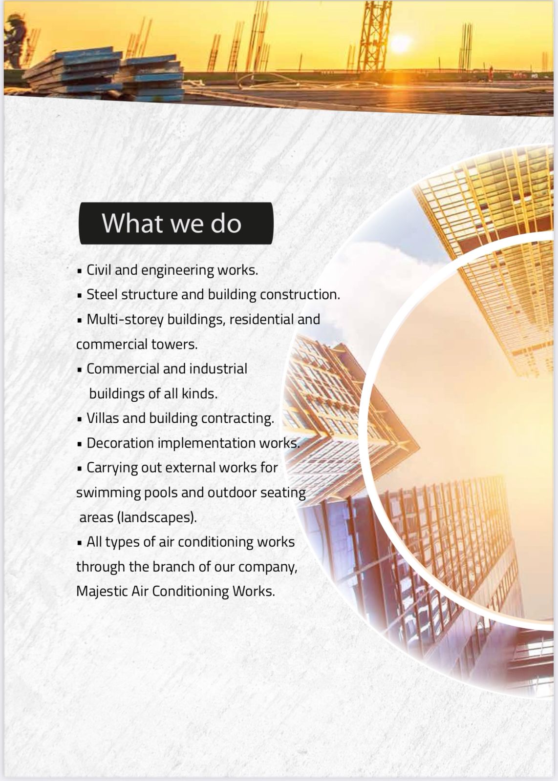 Al Enwan Al Awal Building Contracting